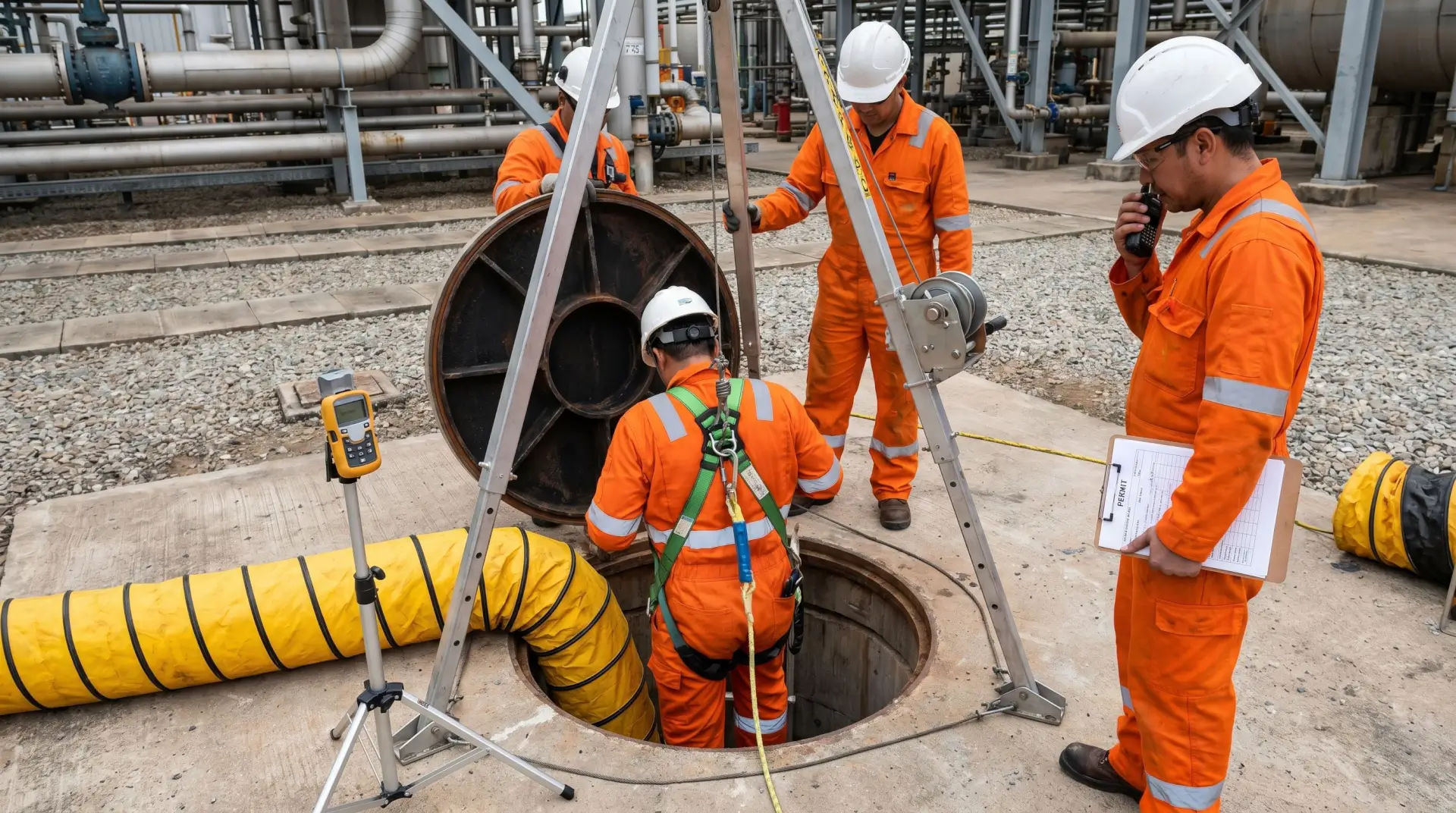 Confined Space Rescue Techniques and Equipment Basics | HSE Blogger